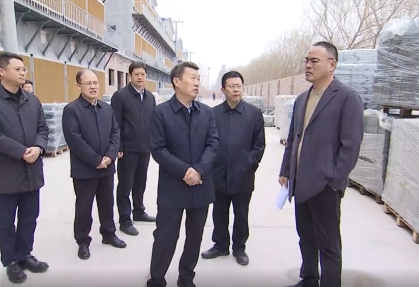 博兴县委书记孙战勇调研博大禽业种鸡十场良种繁育中心项目建设